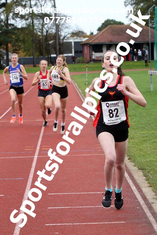 800 metres, NECAA Open Meeting, Morpeth, Sunday, October 18th. David T. Hewitson/Sports for All Pics